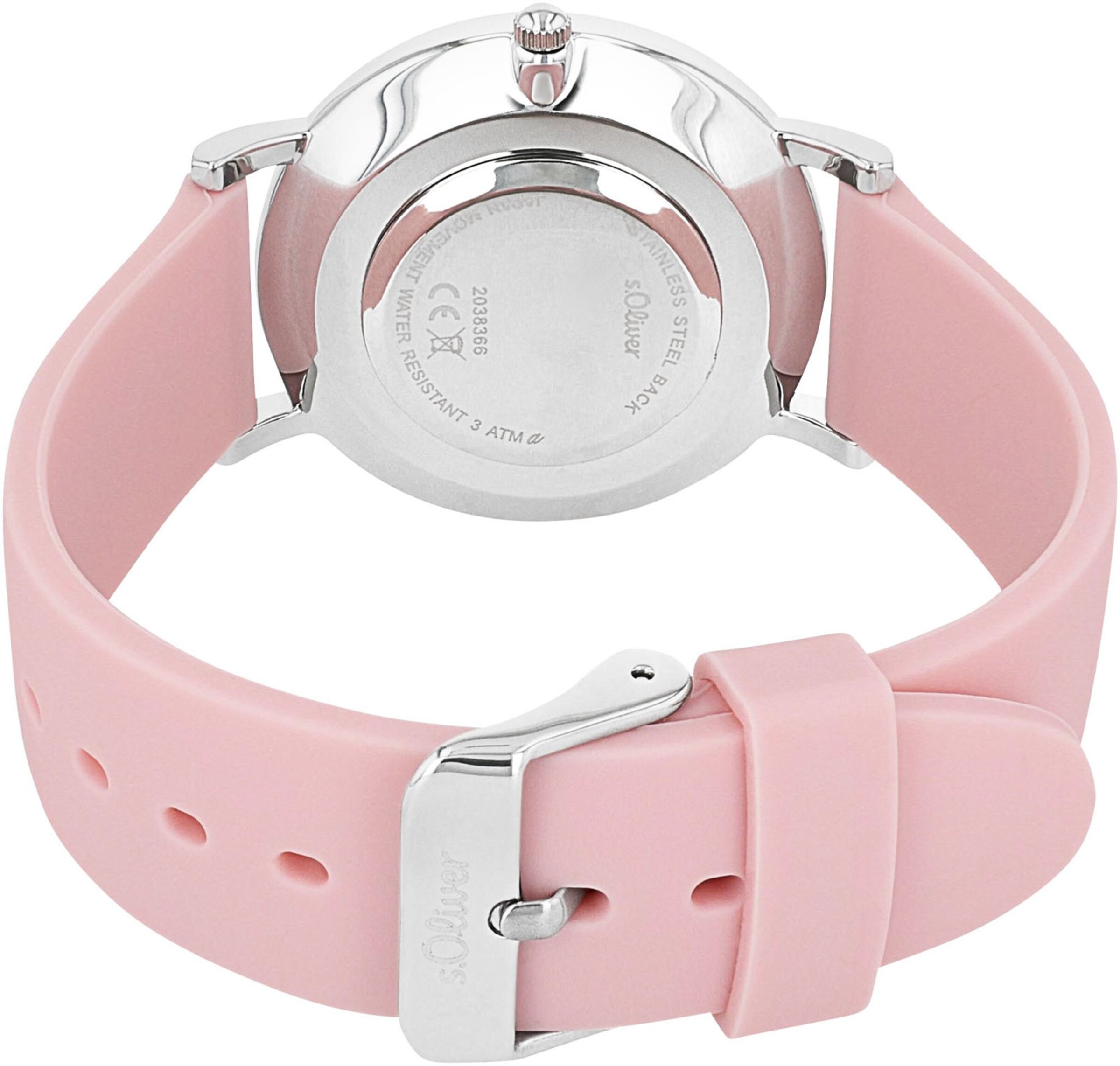 s.Oliver Analog Watch in Pink