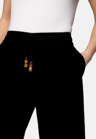 Loosefit Pantaloni di zero in nero