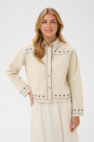 SAINT TROPEZ Jacke 'RudolphaSZ' in Beige: Vorderseite
