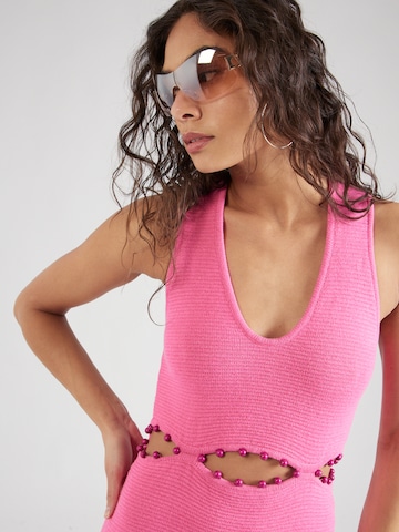 The Wolf Gang Knitted dress 'Venus' in Pink