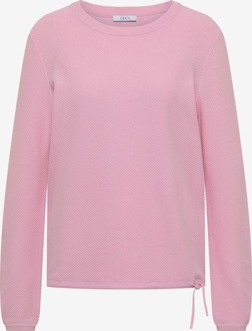 Pullover di CECIL in rosa: frontale