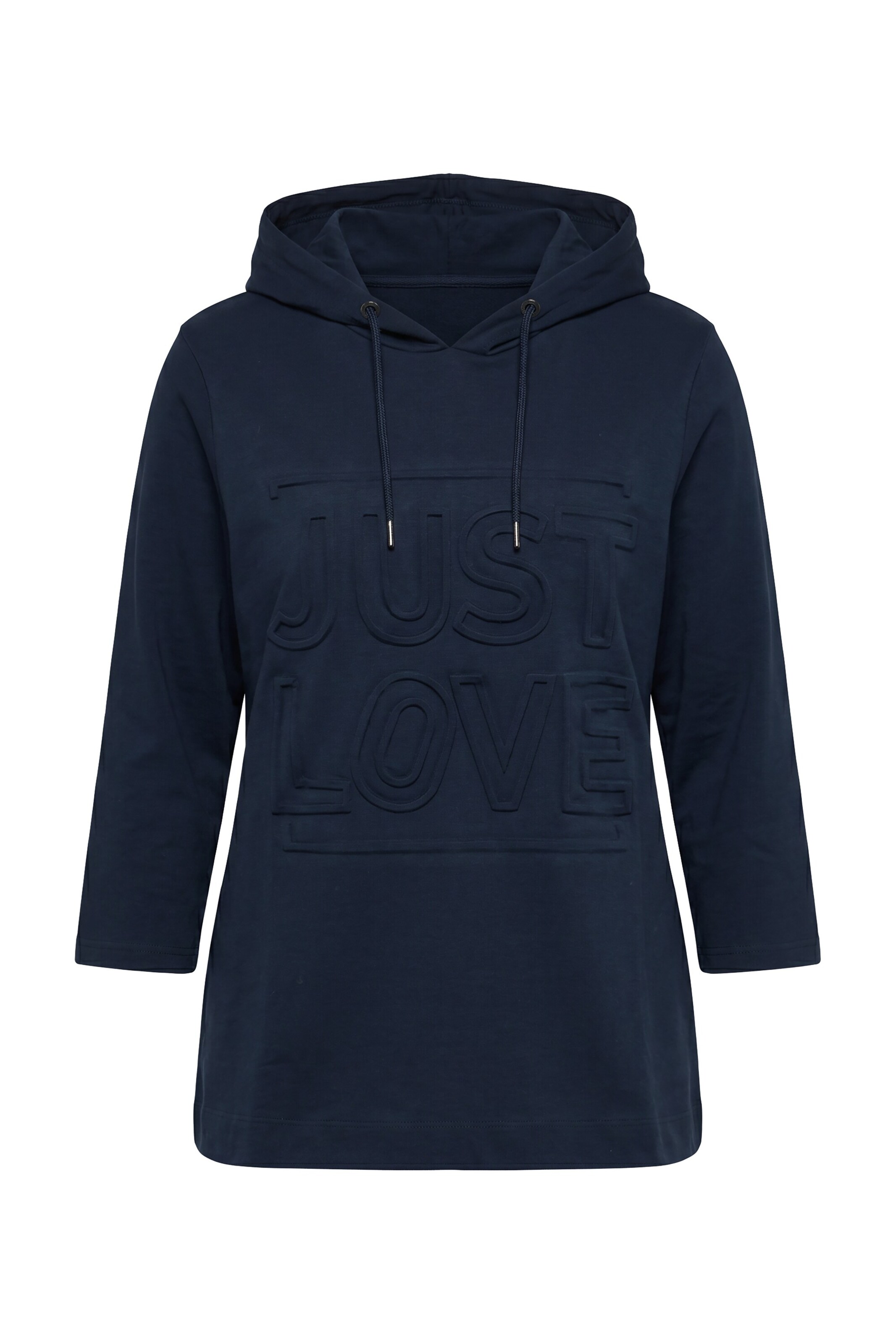 Ulla Popken Sweatshirt in Blue: front