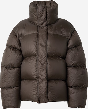 Veste d’hiver WEEKDAY en marron : devant