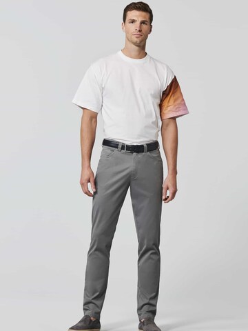 MEYER Regular Chino 'Dublin' in Grijs: voorkant
