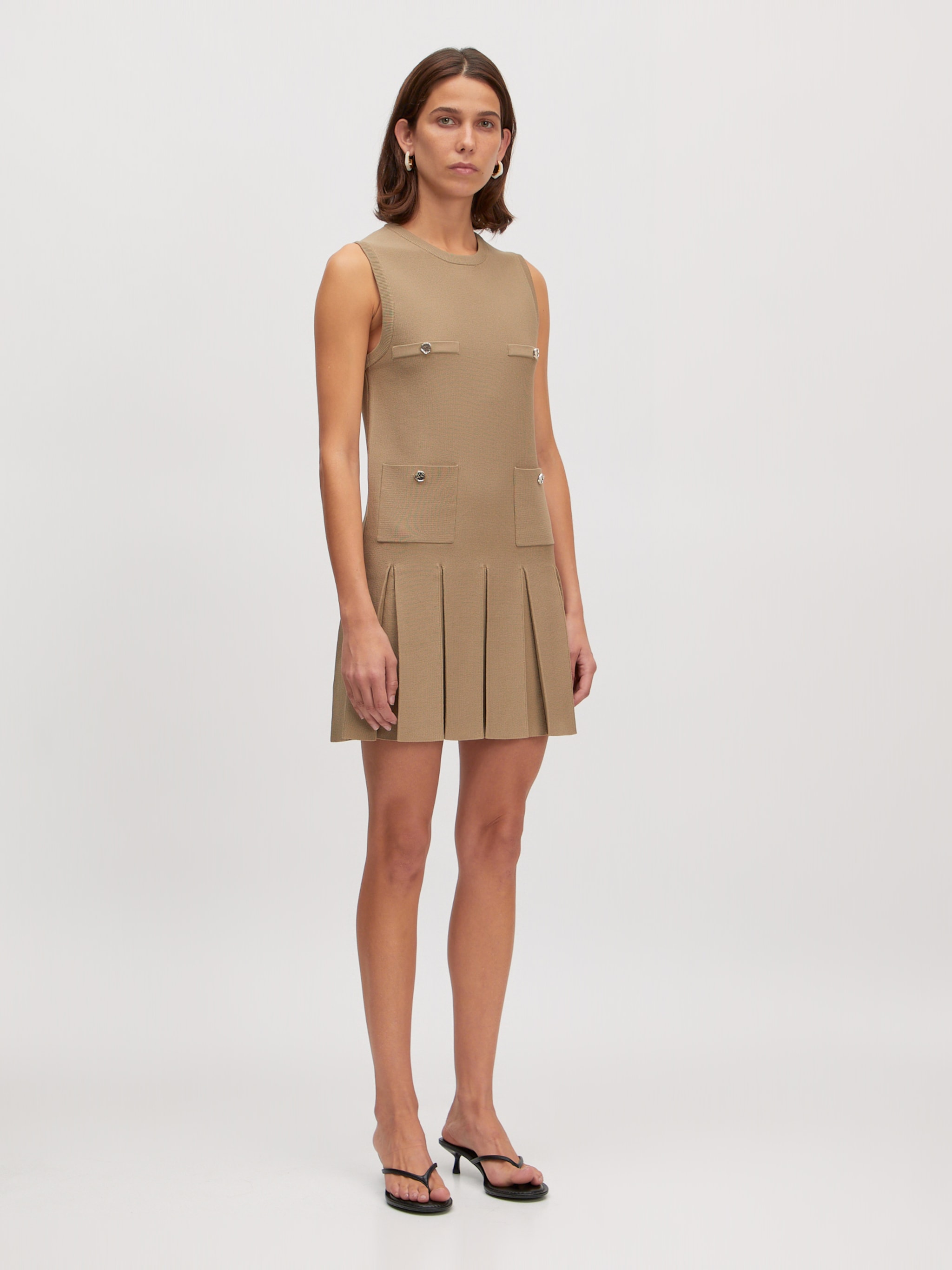 EDITED Produits Robe 'Amani' beige