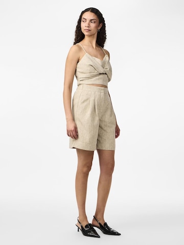 YAS Regular Shorts 'YASBREE' in Beige