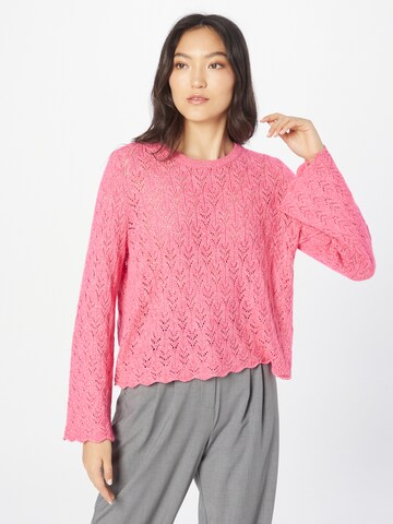 Pull-over 'Alvi' ONLY en rose : devant