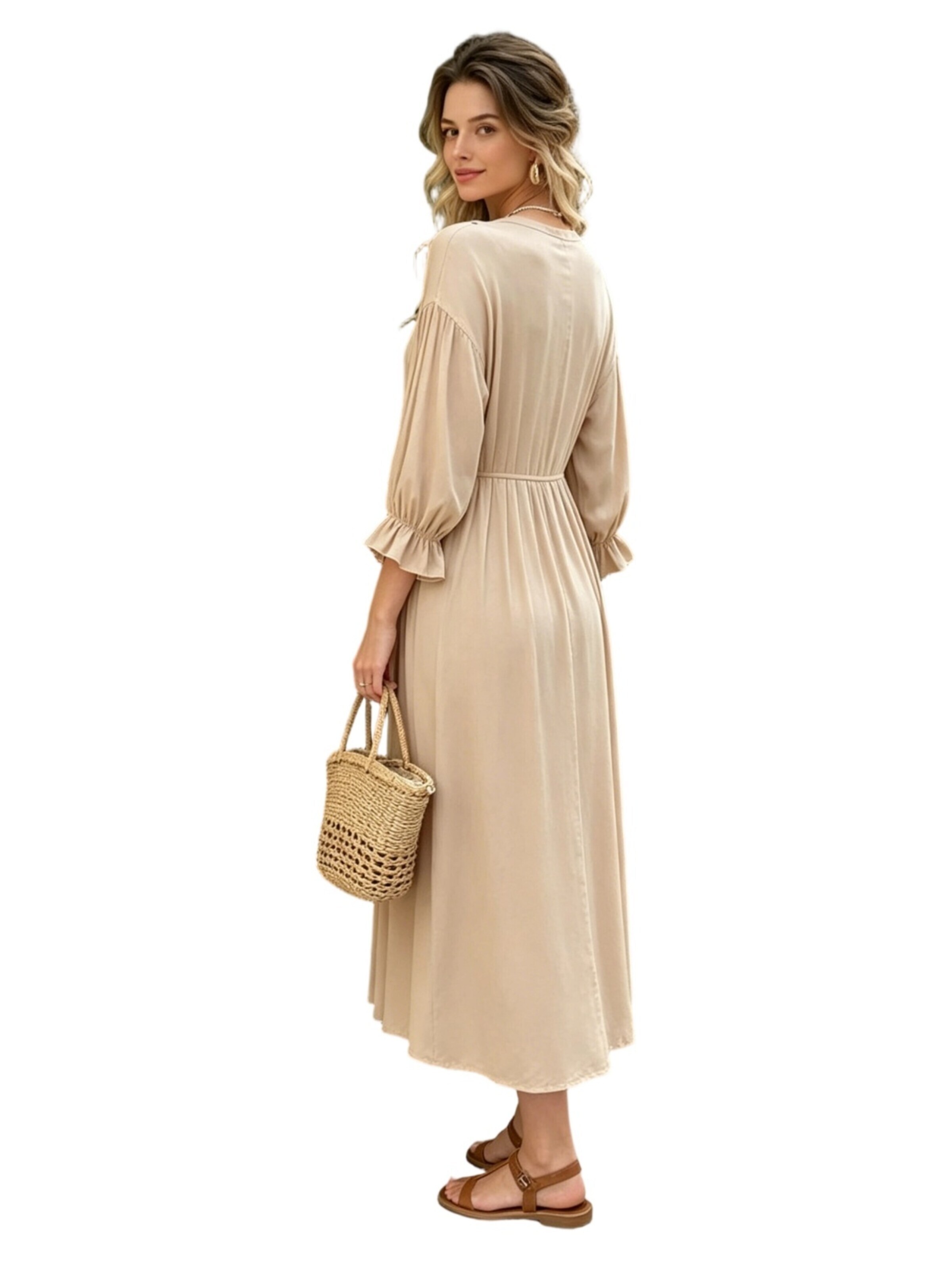 MODIURBAN Kleid‌‌‌‌ in Beige