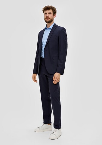 s.Oliver BLACK LABEL Slim fit Overhemd in Blauw