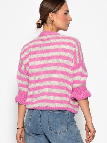 SASSYCLASSY Strickjacke‌‌‌‌‌‌‌‌‌ in Pink