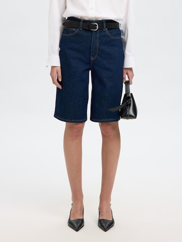 SELECTED FEMME Regular Jeans in Blauw: voorkant