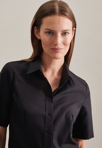 Camicia da donna 'Schwarze Rose' di SEIDENSTICKER in nero