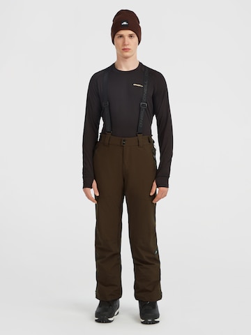 O'NEILL Regular Outdoor панталон в кафяво: отпред