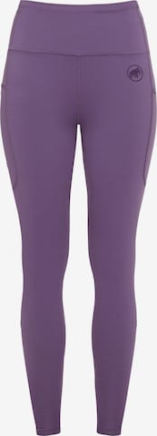 MAMMUT Leggings in Purple: front