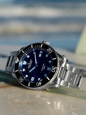Claude Bernard Analoguhr 'Aquarider Automatic'‌ in Blau