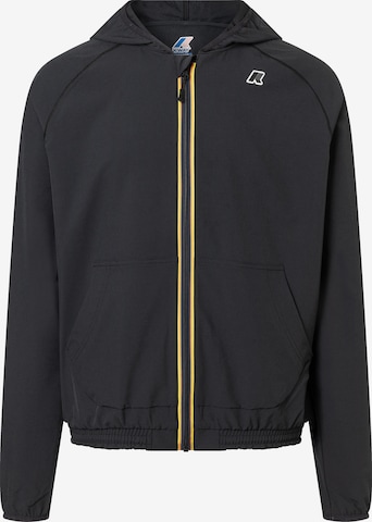 Giacca funzionale 'SIA' di K-Way in nero: frontale