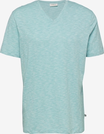 s.Oliver Shirt in Blauw: voorkant