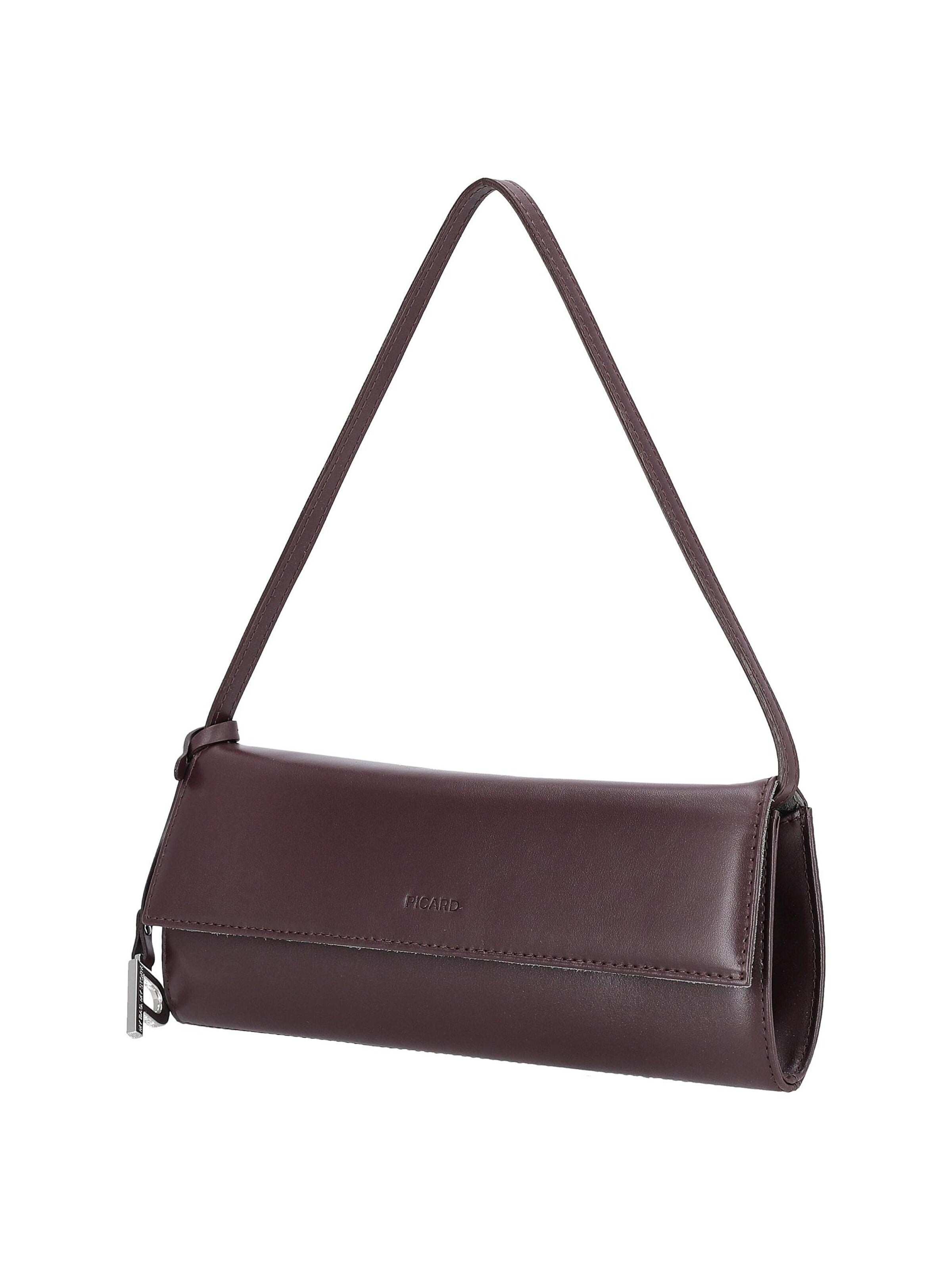 Picard Clutch 'Auguri' in Red