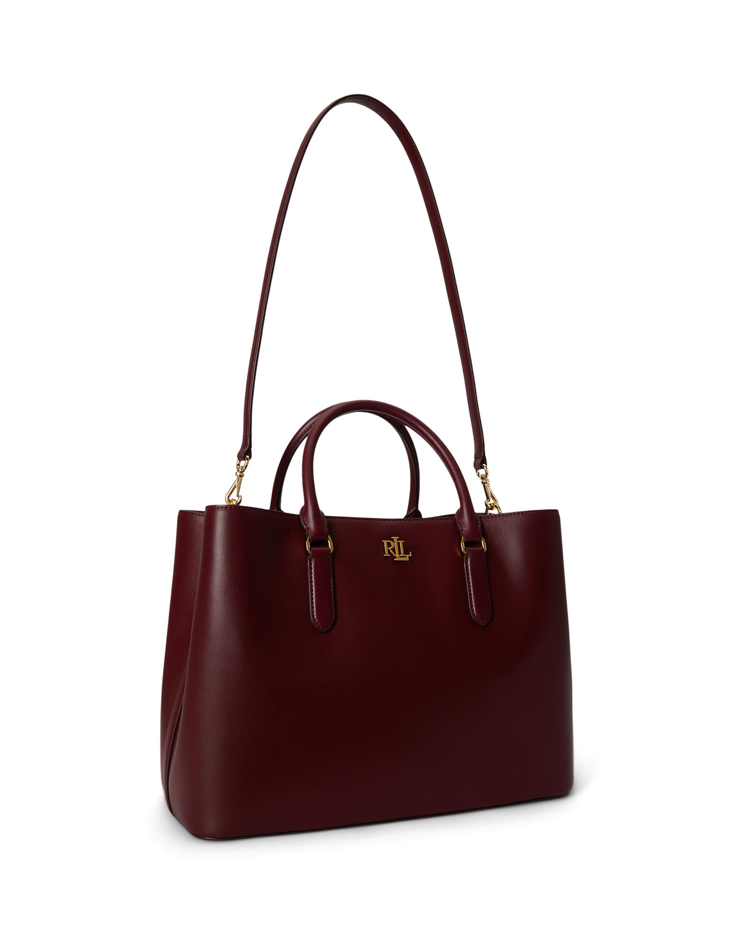 Borsa a mano 'MARCY' di Lauren Ralph Lauren in rosso