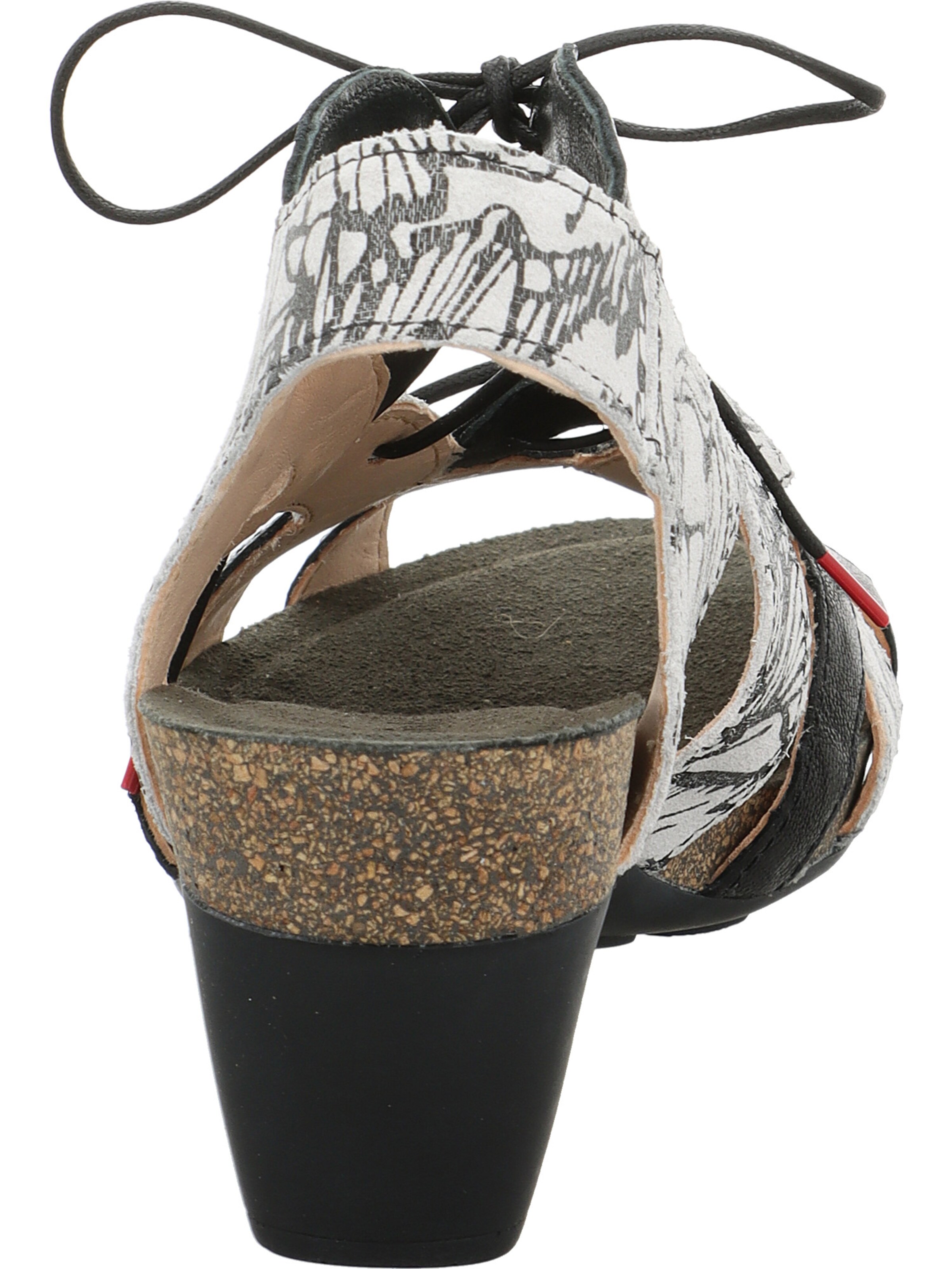 THINK! Sandale 'Traudi' in Schwarz