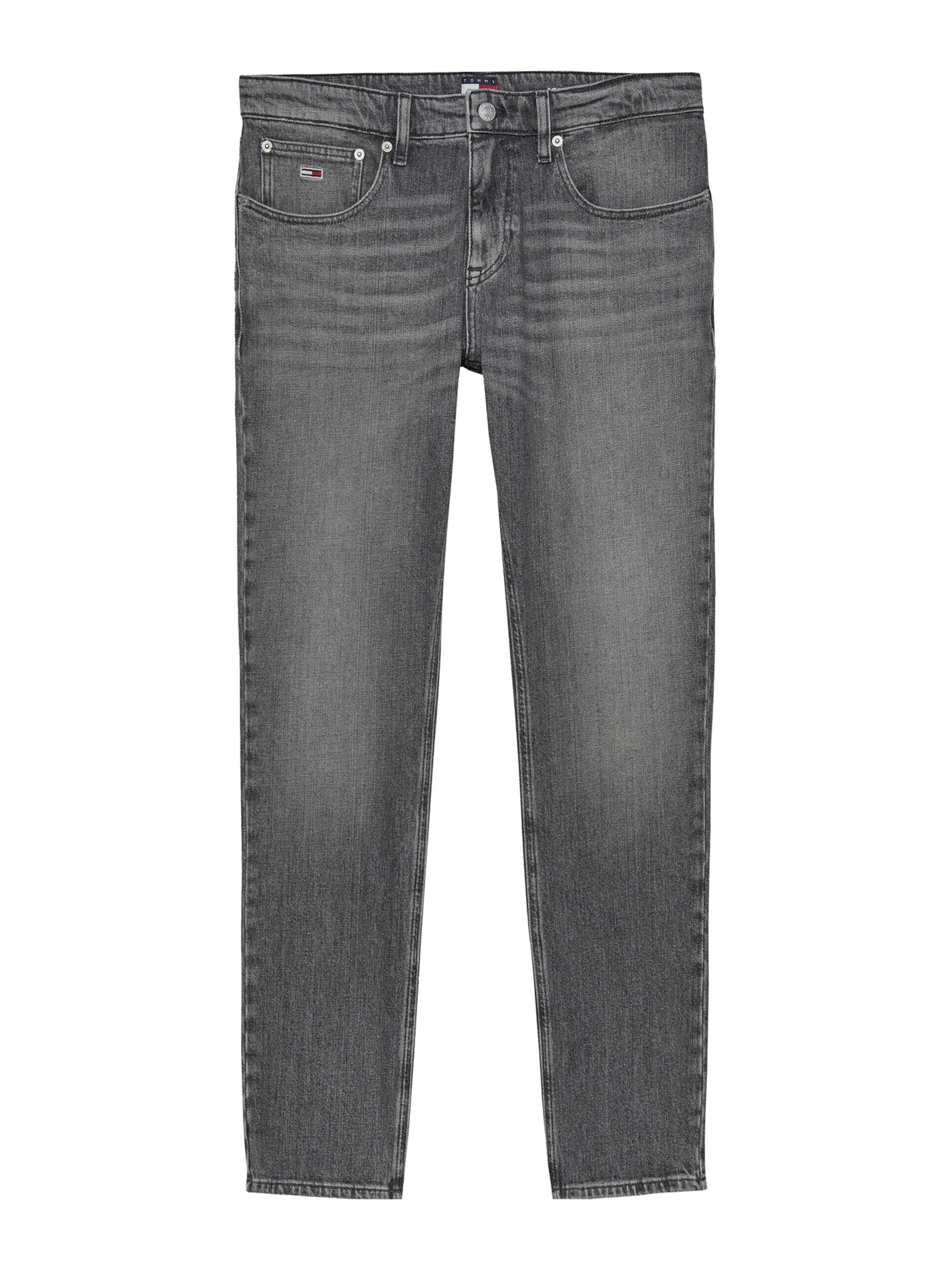 Tommy Jeans Liibuv Teksapüksid 'SCANTON', värv hall: eest vaates