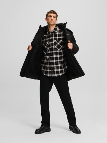 Karl Lagerfeld Winter coat in Black