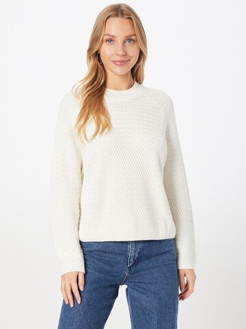 ZABAIONE Sweater 'Pia' in White: front