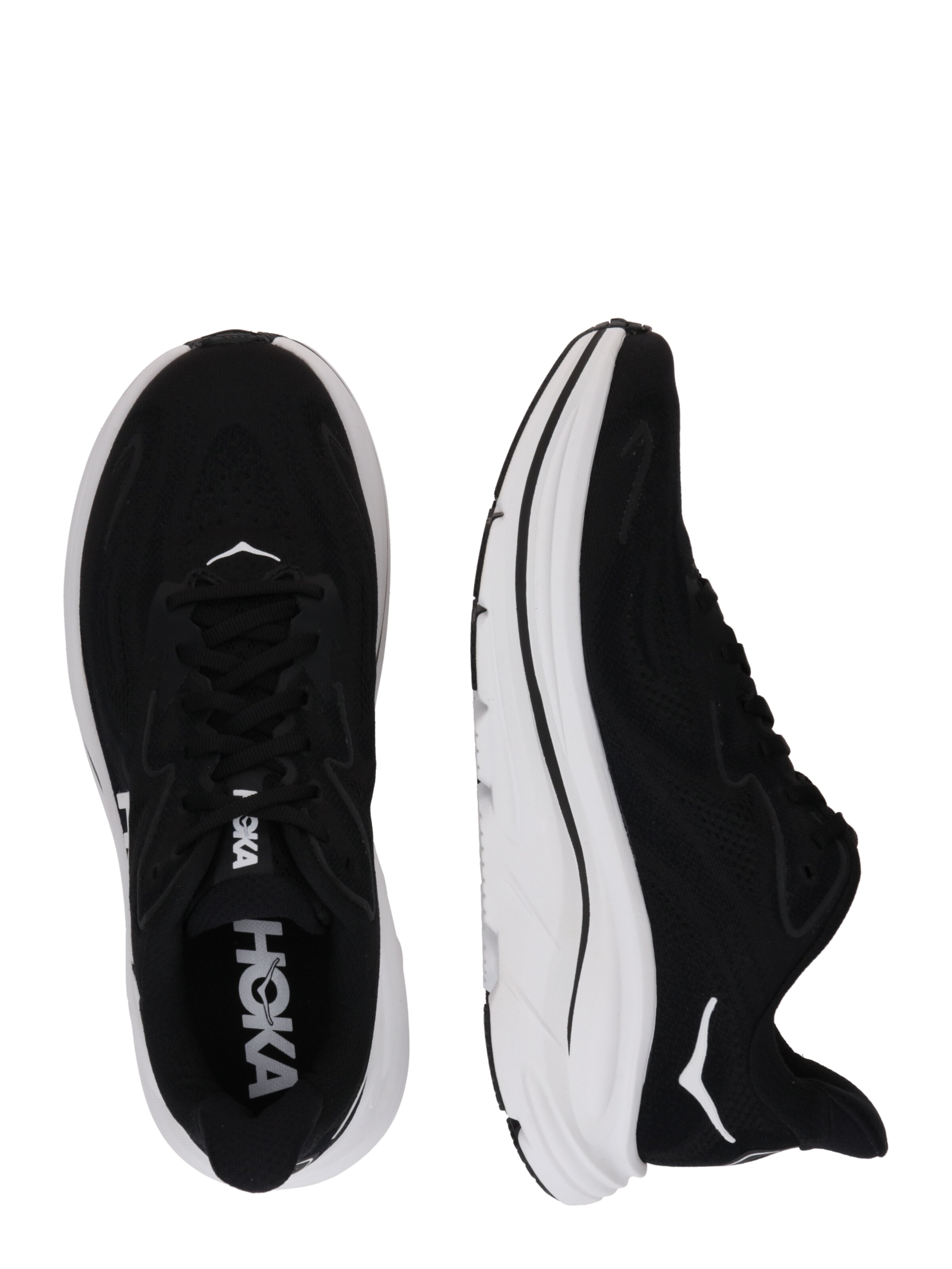 melns HOKA Skriešanas apavi 'Clifton 10'