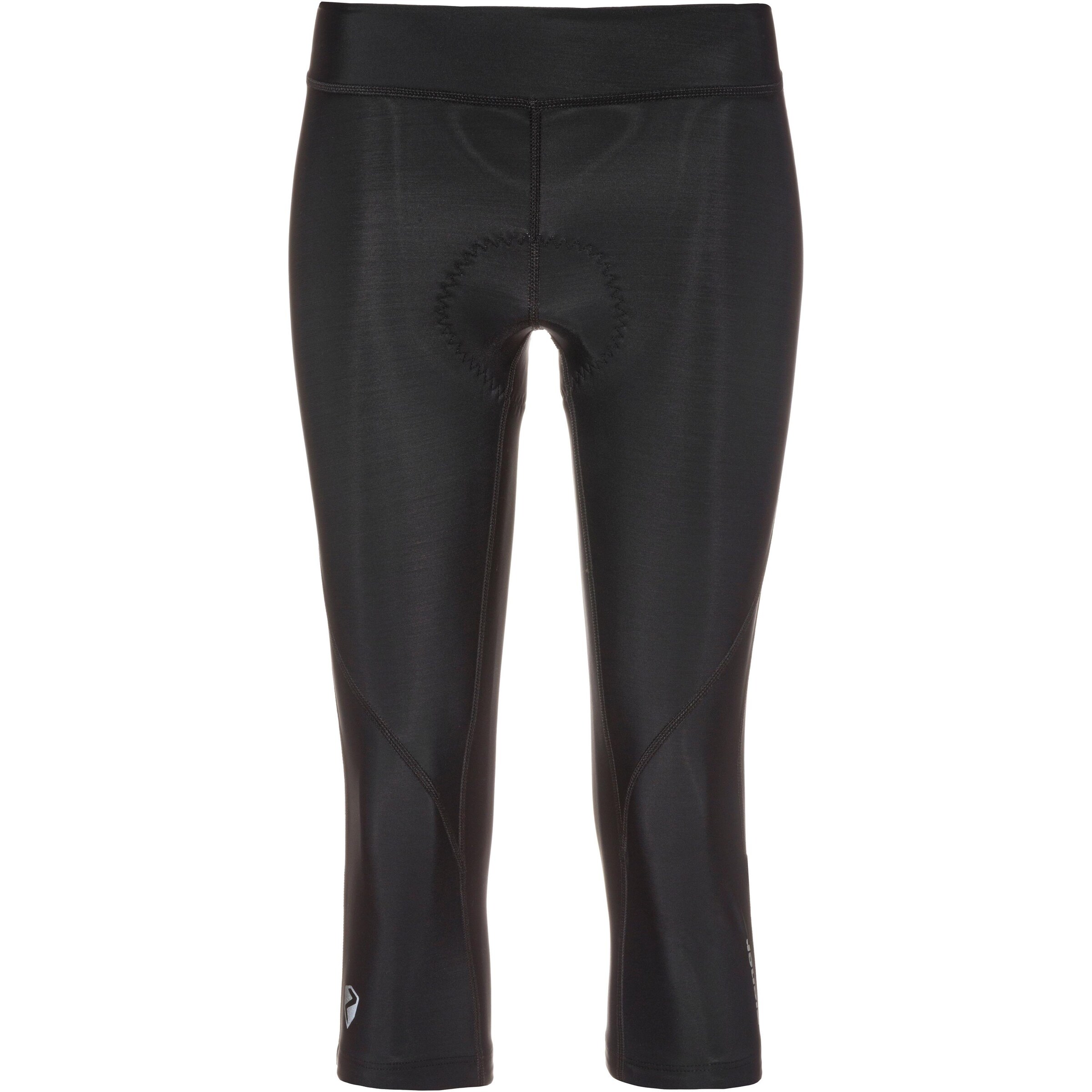 ZIENER Skinny Sporthose 'Parice' in Schwarz: Vorderseite