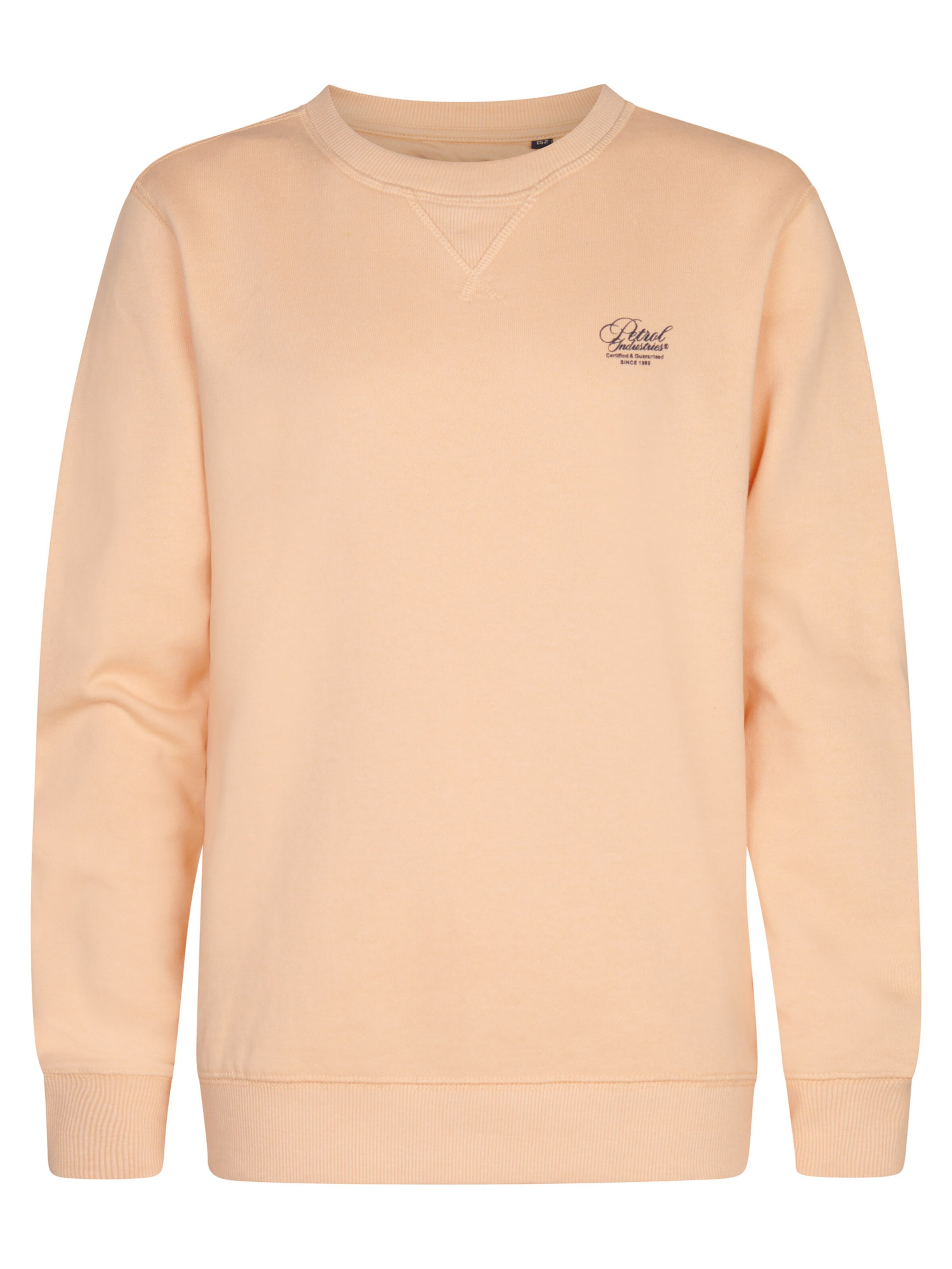 Petrol Industries Sweatshirt in Orange: front