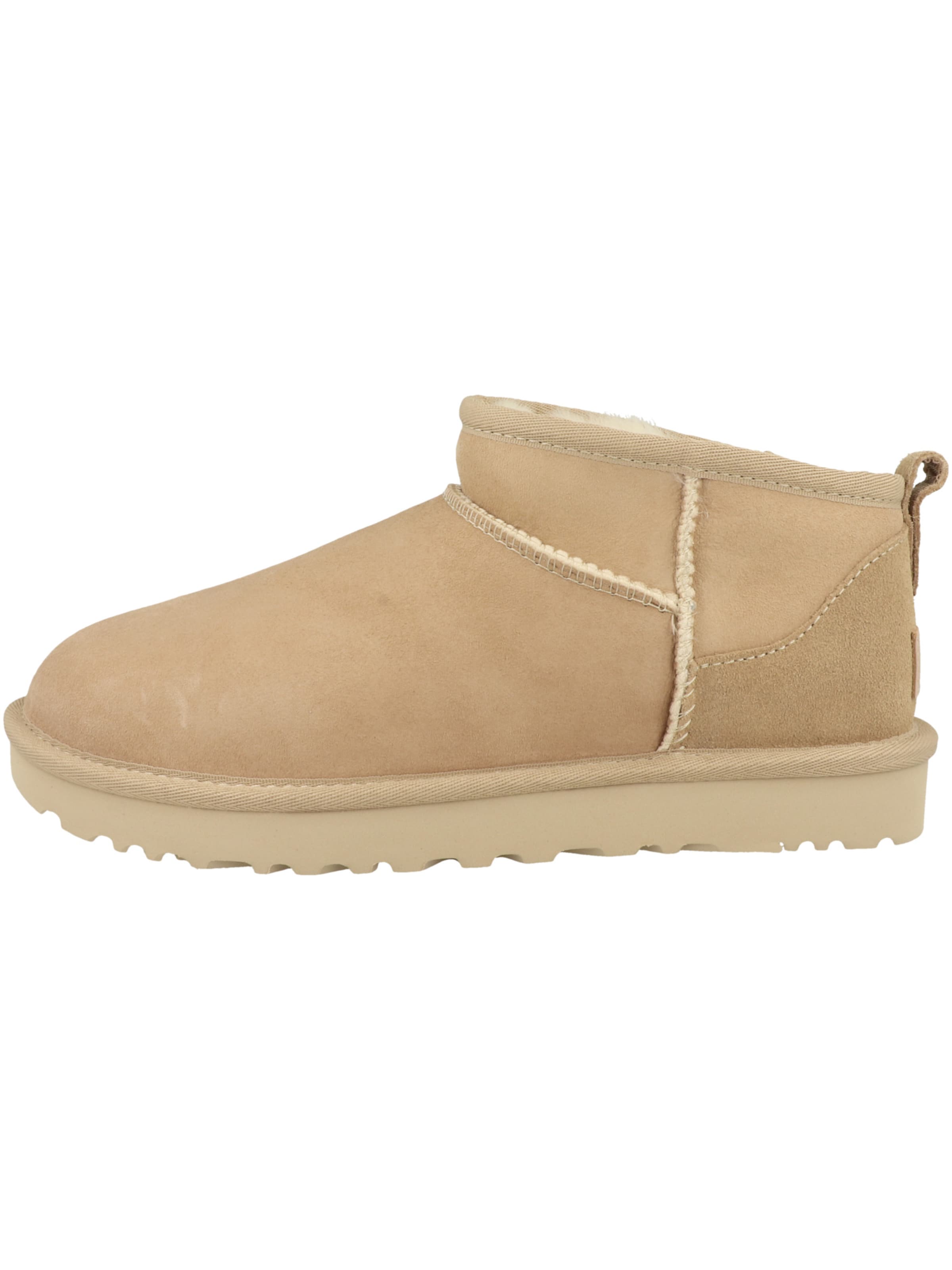 UGG Boots 'Classic Ultra Mini' in Beige