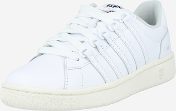 K-SWISS Sneakers laag 'Slammclassic' in Wit: voorkant