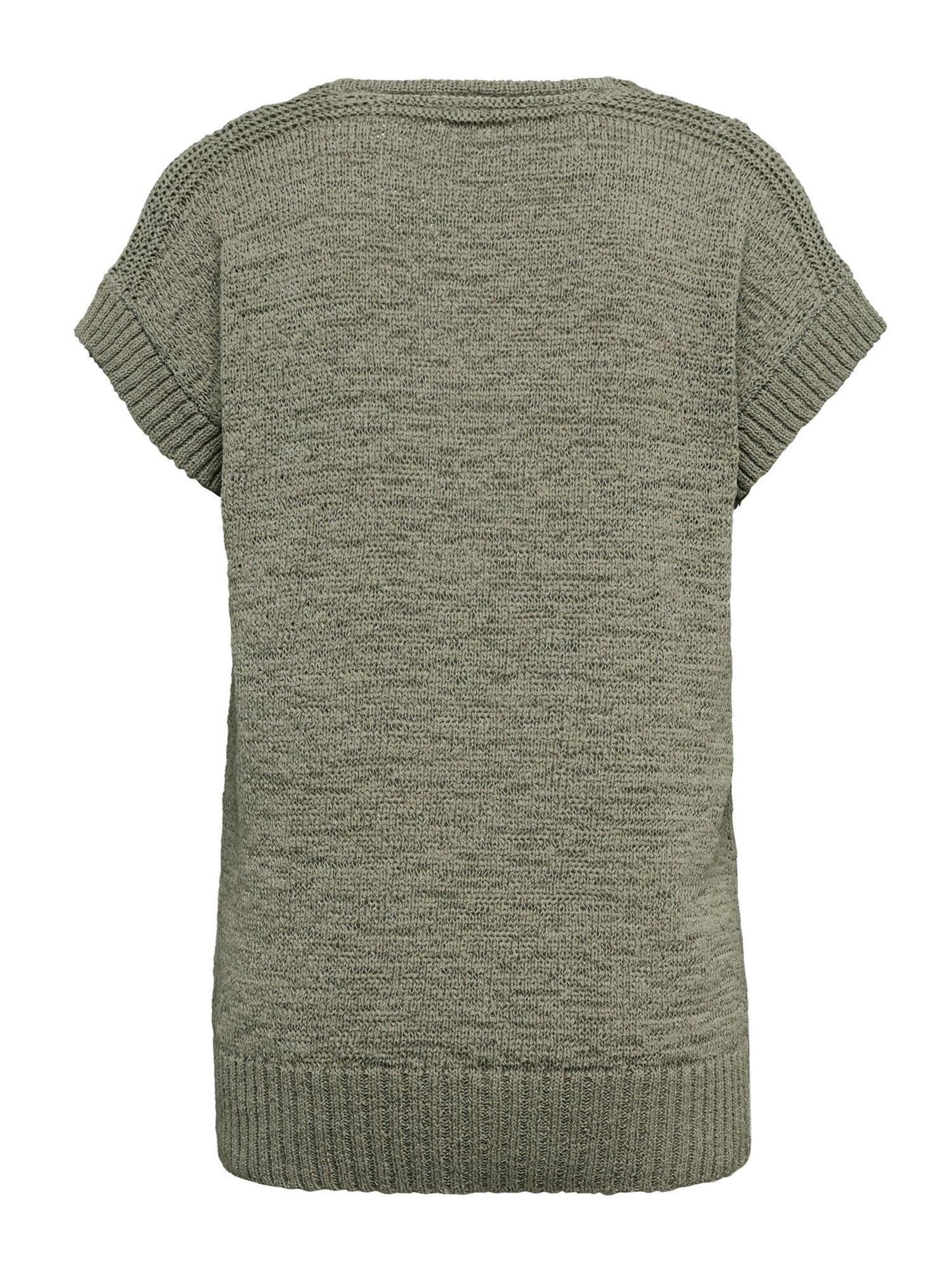 Goldner Knitted vest in Green