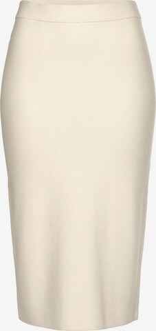 VIVANCE Rok in Beige: voorkant