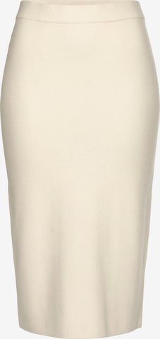 VIVANCE Rok in Beige: voorkant