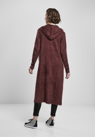 Urban Classics Strickjacke in Rot