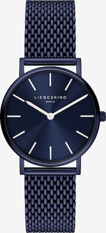 Liebeskind Berlin Uhr in Blau: Vorderseite