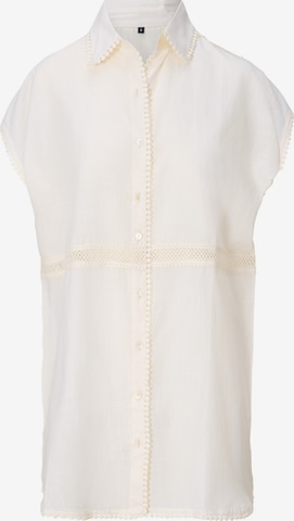 LingaDore - Bañador en blanco: frente