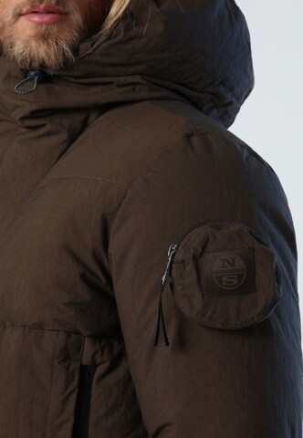 North Sails Winter Jacket 'Tromso' in Brown