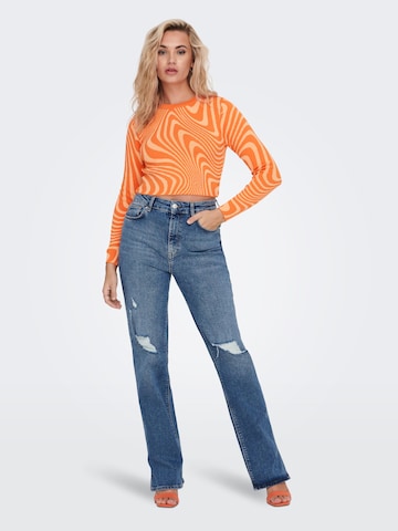 Pull-over 'MILENA' ONLY en orange