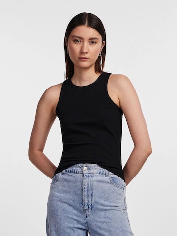 PIECES Top 'Ruka' in Black: front