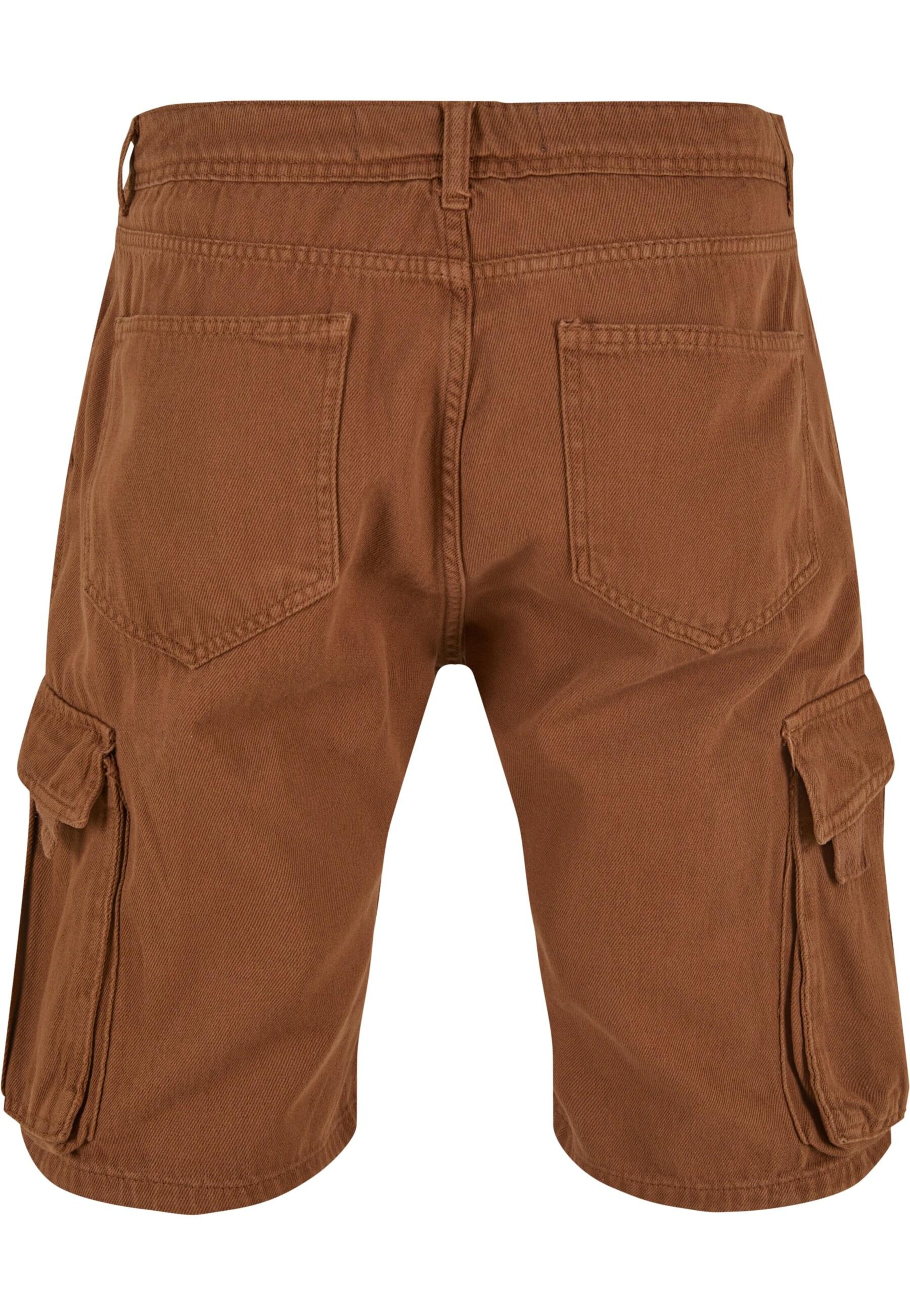2Y Premium Regular Cargoshorts in Braun