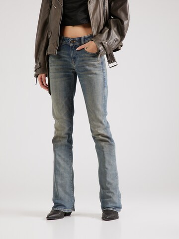 DIESEL Flared Jeans '1969 EBBEY' i blå: forside