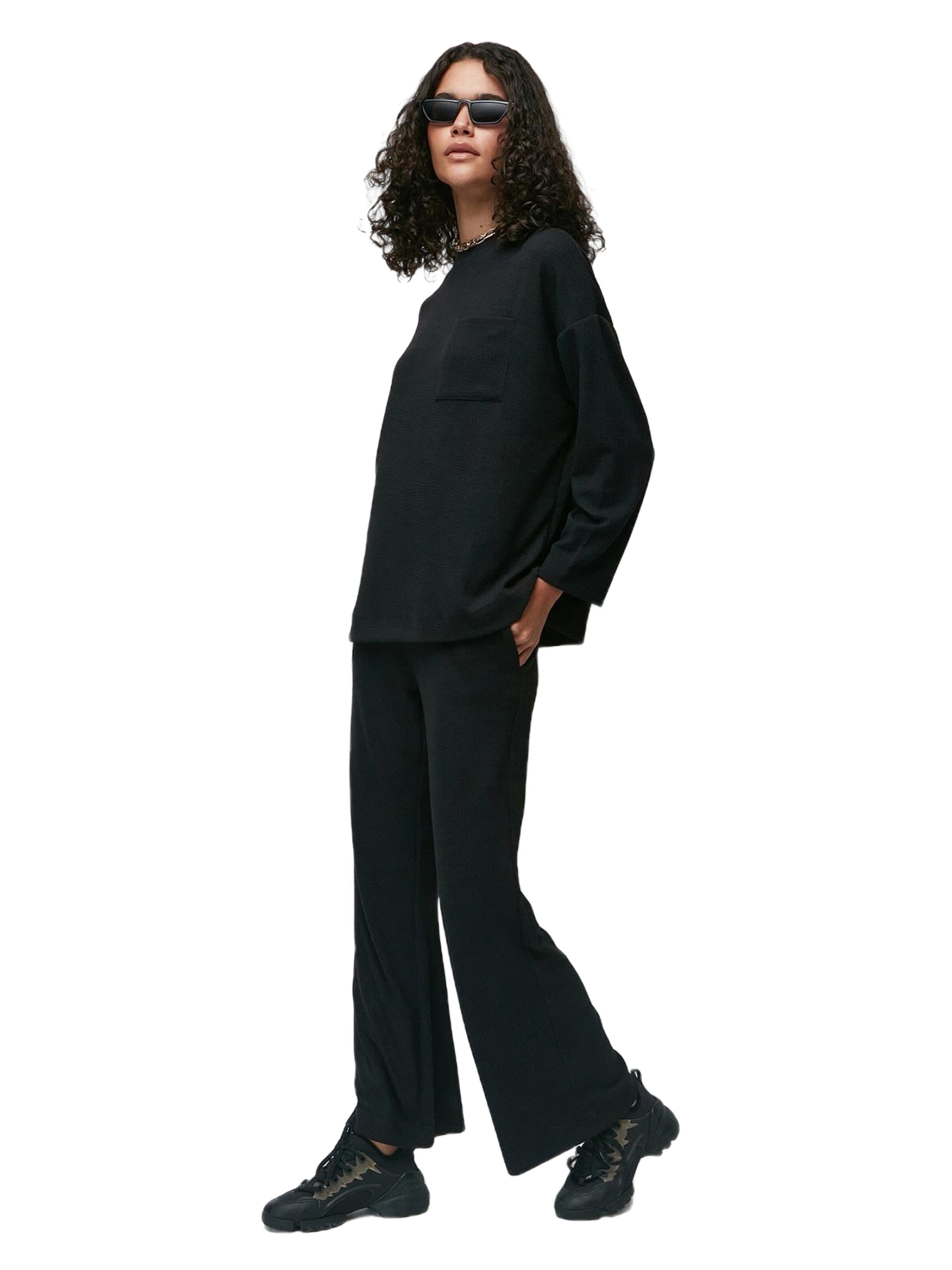 C&City Jogginganzug in Schwarz