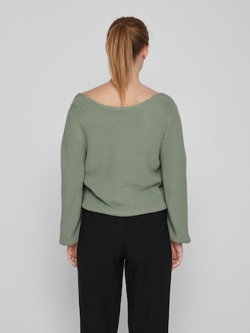 VILA Sweater in Green