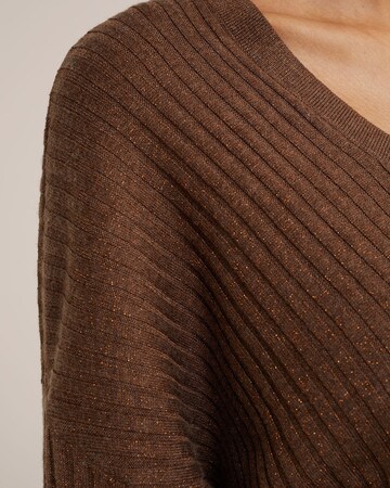 Pull-over WE Fashion en marron