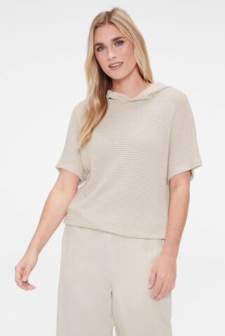 SENSES.THE LABEL Sweater in Beige: front