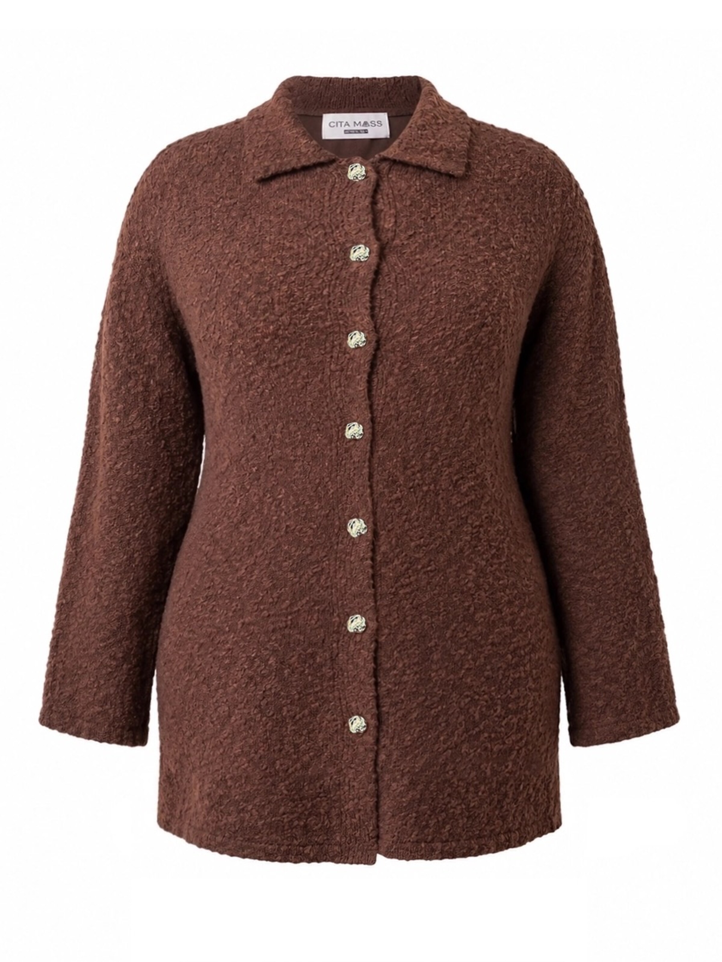 Robe CITA MAASS en marron : devant