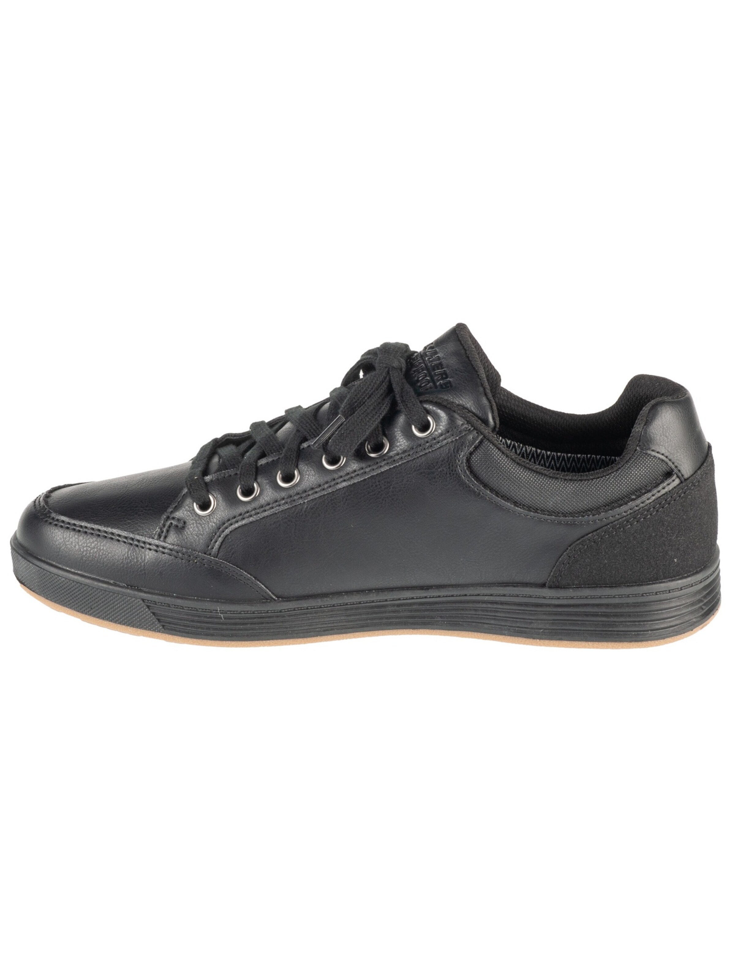 SKECHERS Platform trainers 'Sparkman' in Black: front