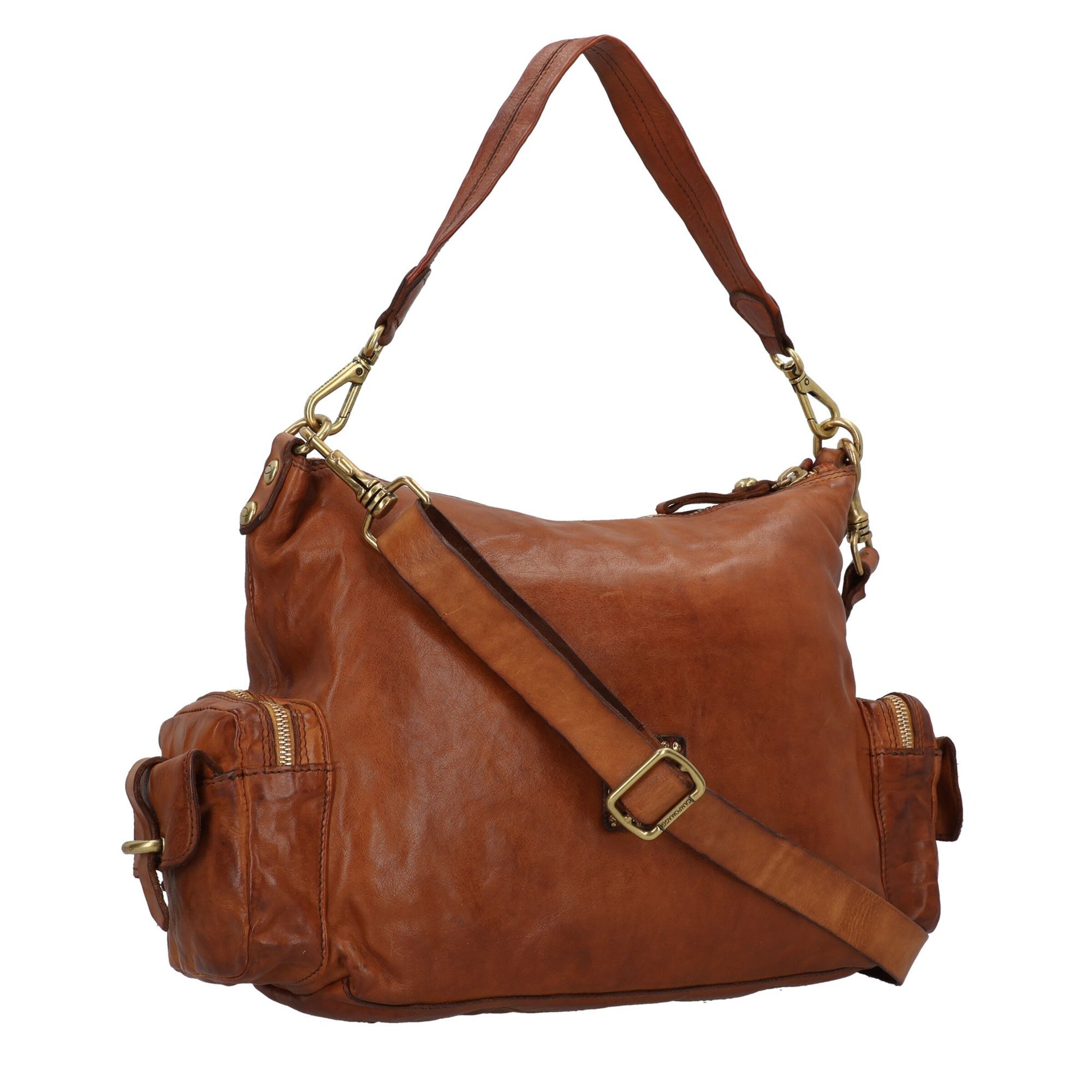 Campomaggi Shoulder Bag 'Elda' in Brown